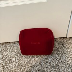 CHANEL Luxurious Red Velvet Case